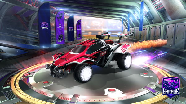 A Rocket League car design from Telekom97