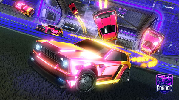 A Rocket League car design from fennecros2