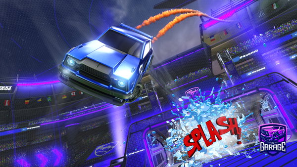 A Rocket League car design from PojdNaNakup