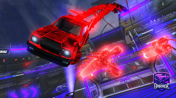 A Rocket League car design from Pu-Tang