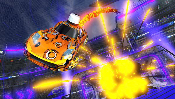 A Rocket League car design from CrumpledHam