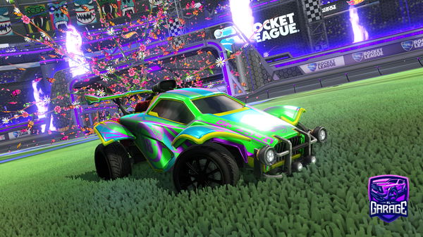 A Rocket League car design from Jewali78