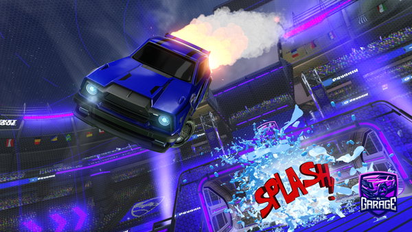 A Rocket League car design from fw_geOo