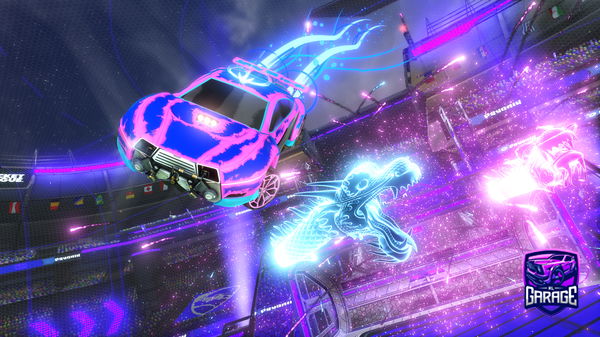 A Rocket League car design from ActuallyAcey