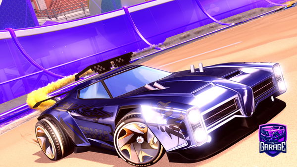 A Rocket League car design from Relio