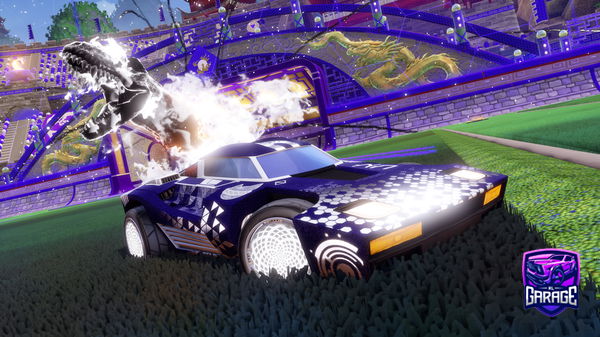 A Rocket League car design from Medpy