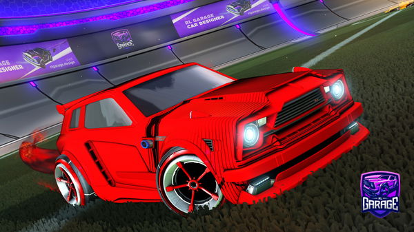 A Rocket League car design from umokitzme