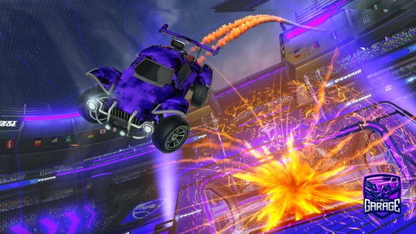 A Rocket League car design from crafty2323