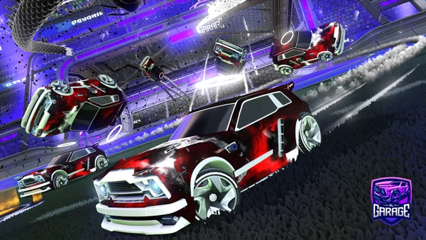 A Rocket League car design from iTzNiggi