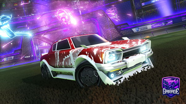 A Rocket League car design from R_2020_king