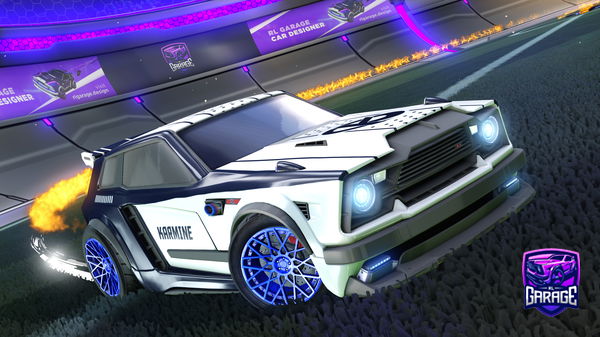 A Rocket League car design from sweetblueberry