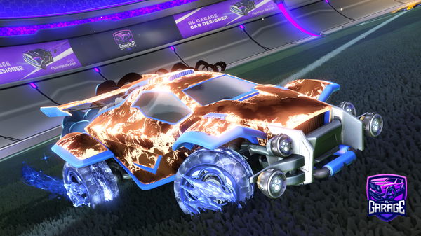 A Rocket League car design from DoggosGG