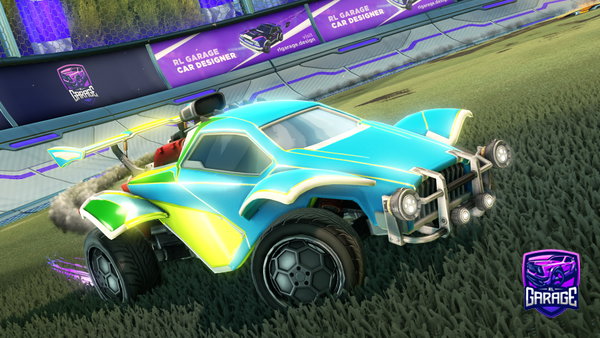 A Rocket League car design from Hellojustgot12515