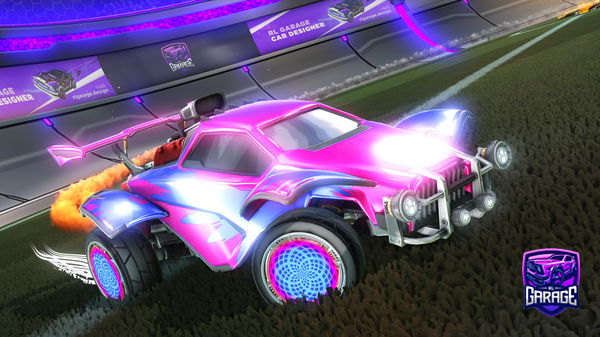 A Rocket League car design from Magmuur