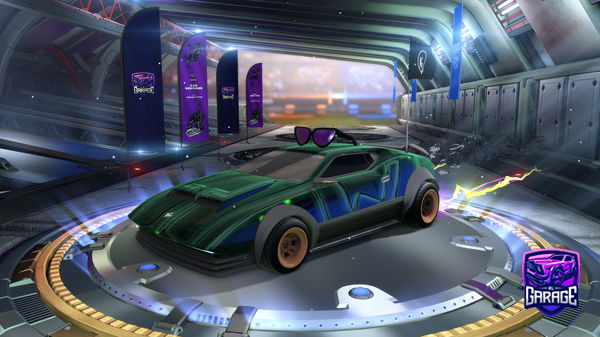 A Rocket League car design from lertoo