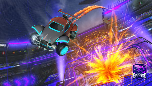 A Rocket League car design from Rattrap1940