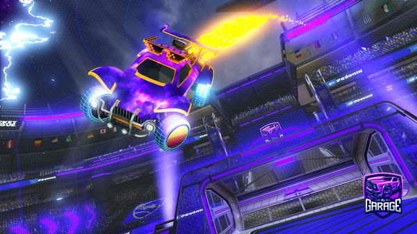 A Rocket League car design from MJPlayz243016