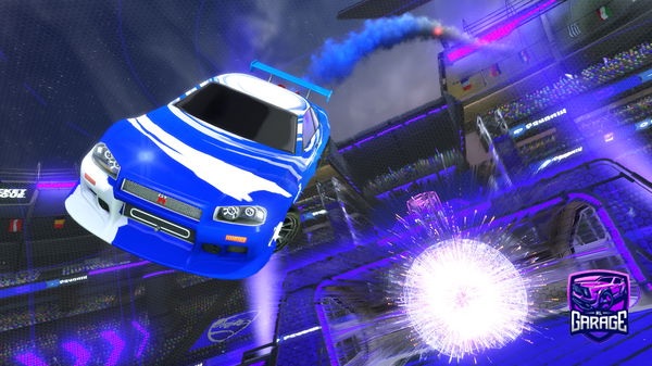 A Rocket League car design from Cr4zyKiller5667