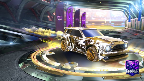 A Rocket League car design from Xvlada16