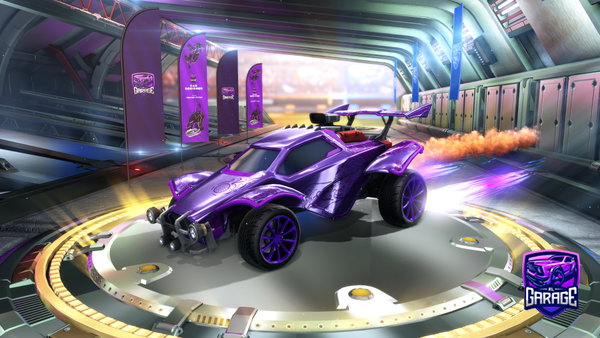 A Rocket League car design from TreyVonTheThird