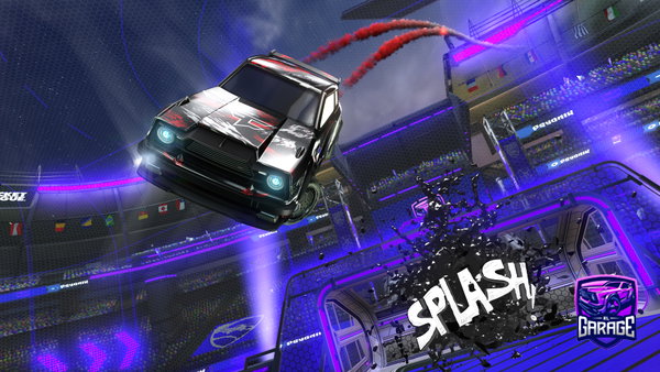 A Rocket League car design from PK_nightking_09