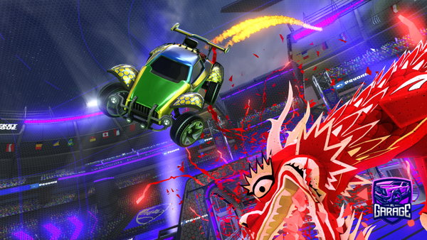 A Rocket League car design from K-I-L-L-U-A