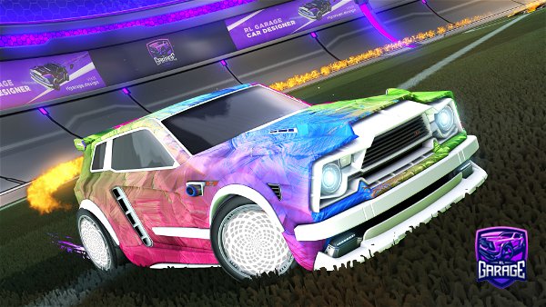 A Rocket League car design from Siryko_007