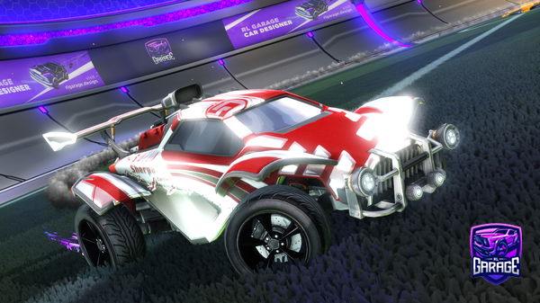 A Rocket League car design from TTV_XP3RT_30