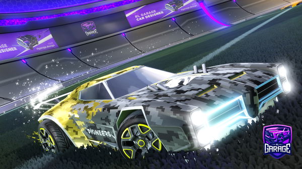 A Rocket League car design from RLfabbe