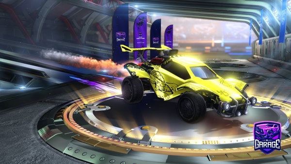 A Rocket League car design from Jakebydo