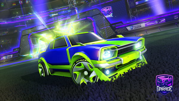 A Rocket League car design from MEH121234