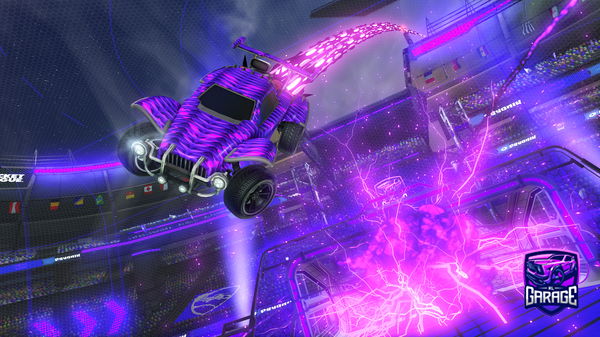 A Rocket League car design from Umbaporlator