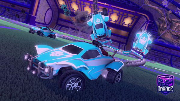 A Rocket League car design from Rileyw10