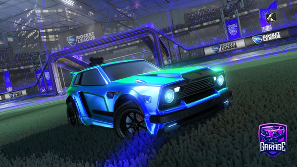 A Rocket League car design from Dragons2616431