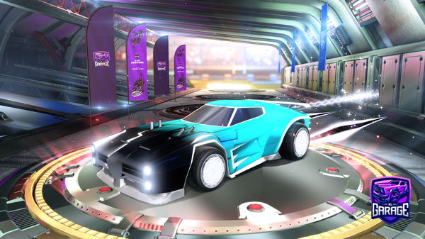 A Rocket League car design from fysion_yt