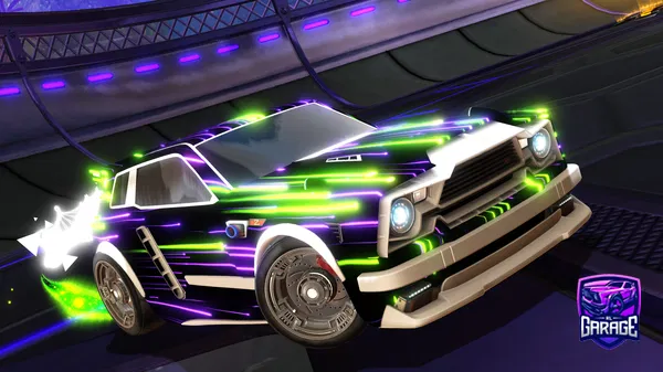 A Rocket League car design from CoBeMo