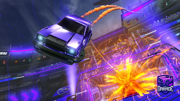 A Rocket League car design from Tyuil