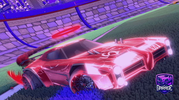 A Rocket League car design from BlackPufferfish