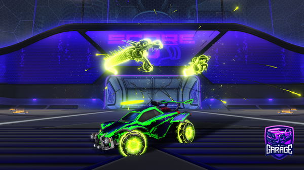 A Rocket League car design from TopBinner