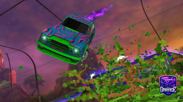 A Rocket League car design from SkyStrikeRL