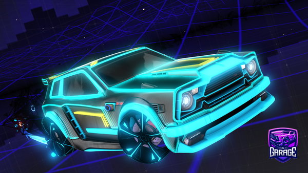A Rocket League car design from kkNic08