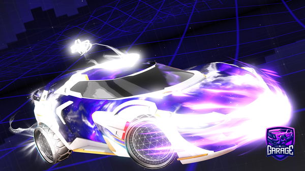 A Rocket League car design from Axolotlife