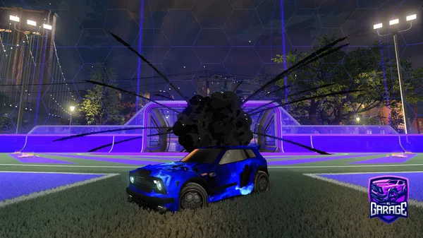 A Rocket League car design from yo124