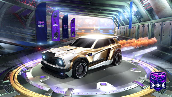 A Rocket League car design from HadiAkel