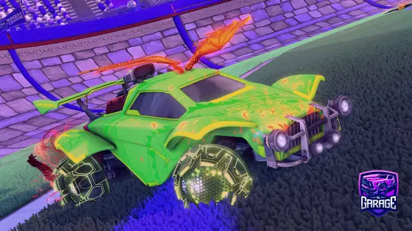A Rocket League car design from M4T7y