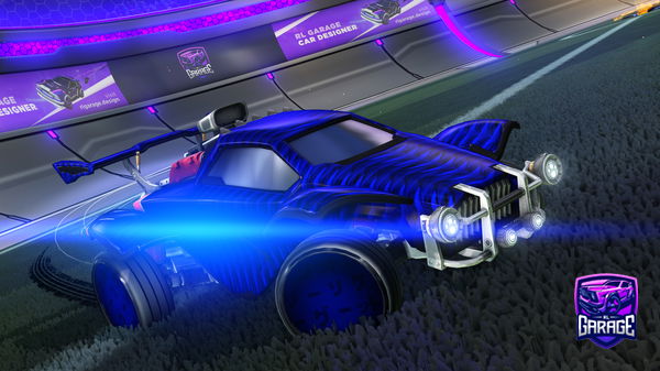 A Rocket League car design from fyabr34ther