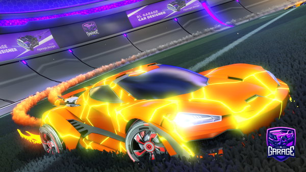 A Rocket League car design from TheWarriorITA