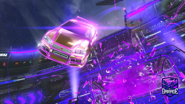 A Rocket League car design from Owfrozz