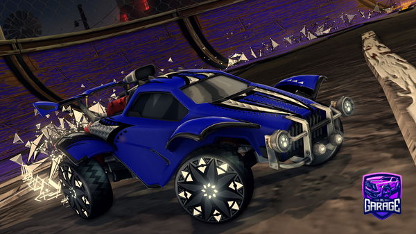 A Rocket League car design from El3ctr1c