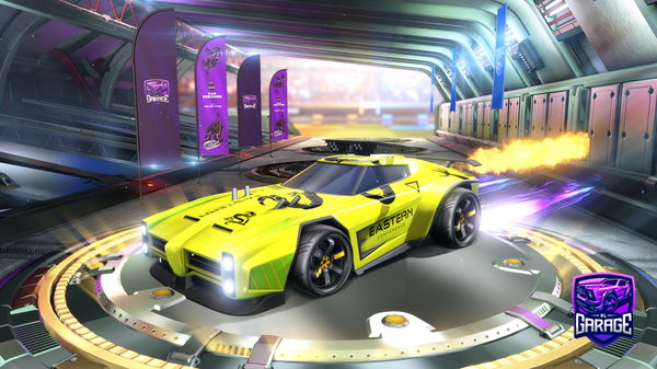 A Rocket League car design from Jazz09